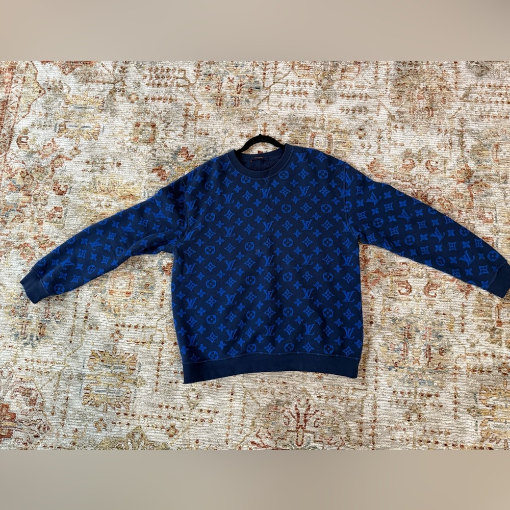 Louis Vuttion Monogram Jacquard Sweater